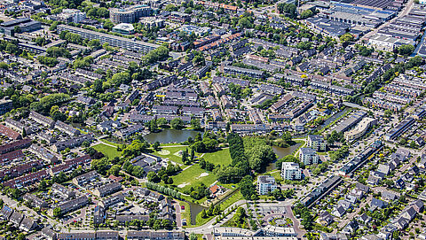 Dreespark Naaldwijk, Westland, vanuit de lucht